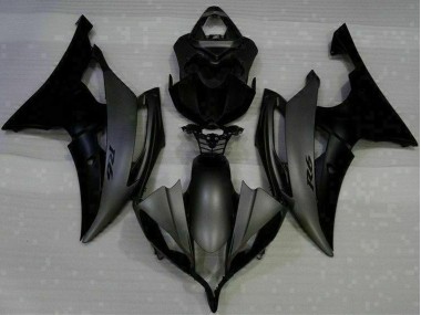 Großhandel Yamaha YZF R6 Motorrad Verkleidung 2008-2016 - Matt Schwarz