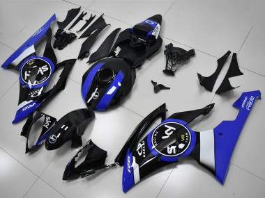 Großhandel Yamaha YZF R6 Motorrad Verkleidung 2008-2016 - Weiss Blau Glanzendes Schwarz
