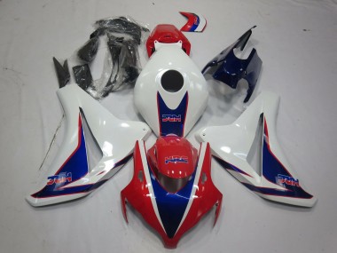 Großhandel Honda CBR1000RR Motorrad Verkleidung 2008-2011 - Weiss Rot Blau HRC Stil