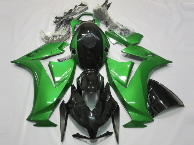 Großhandel Honda CBR1000RR Motorrad Verkleidung 2012-2016 - Grun Glanzendes Schwarz