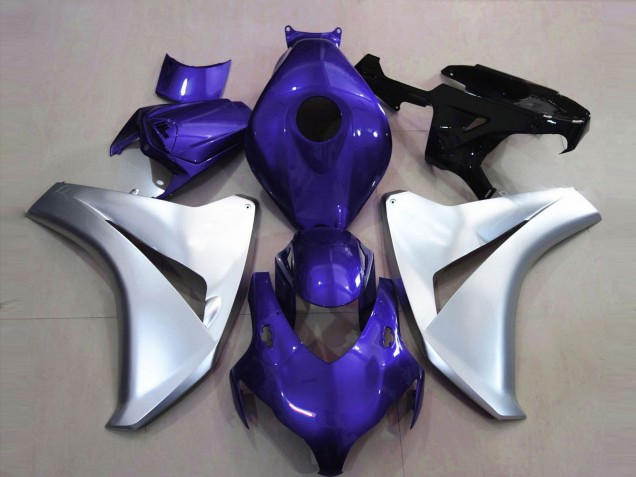 Großhandel Honda CBR1000RR Motorrad Verkleidung 2008-2011 - Silber Blau