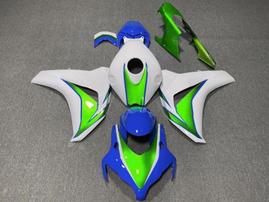 Großhandel Honda CBR1000RR Motorrad Verkleidung 2008-2011 - Weiss Grun Blau