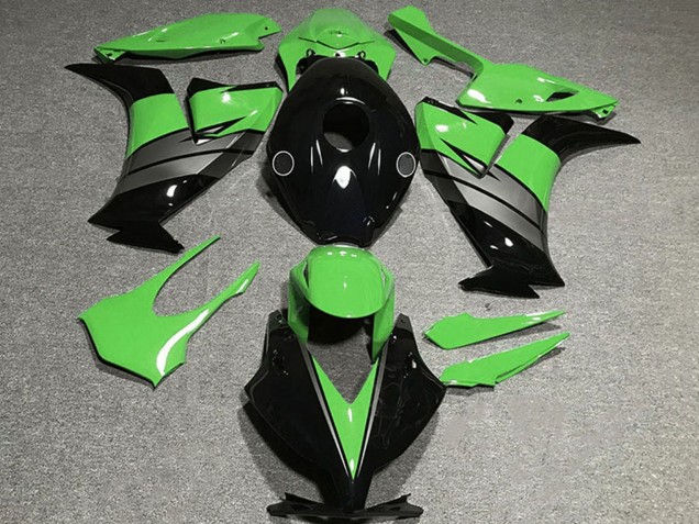 Großhandel Honda CBR1000RR Motorrad Verkleidung 2012-2016 - Grun Grau Glanzendes Schwarz