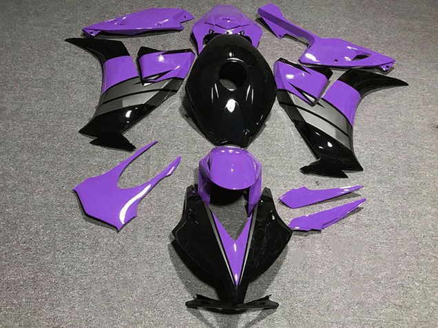 Großhandel Honda CBR1000RR Motorrad Verkleidung 2012-2016 - Lila Grau Glanzendes Schwarz