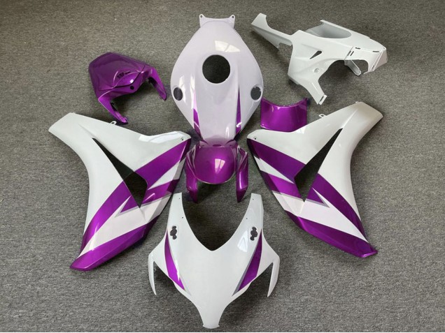 Großhandel Honda CBR1000RR Motorrad Verkleidung 2008-2011 - Weiss Lila