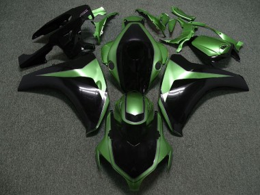 Großhandel Honda CBR1000RR Motorrad Verkleidung 2008-2011 - Grun Glanzendes Schwarz Massgeschneidert