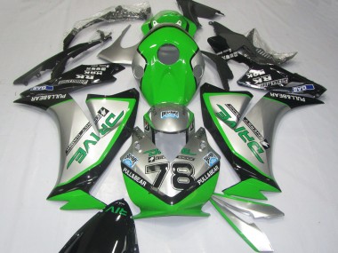 Großhandel Honda CBR1000RR Motorrad Verkleidung 2012-2016 - Silber Grun Glanzendes Schwarz
