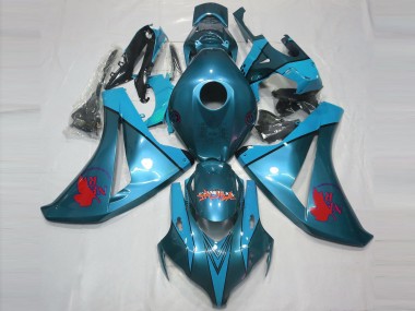 Großhandel Honda CBR1000RR Motorrad Verkleidung 2008-2011 - Blau Grun Blau Rot