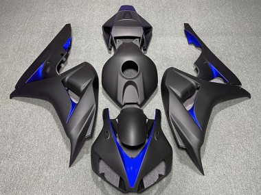Großhandel Honda CBR1000RR Motorrad Verkleidung 2006-2007 - Matt Schwarz Blau