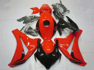 Großhandel Honda CBR1000RR Motorrad Verkleidung 2008-2011 - Rot Glanzendes Schwarz