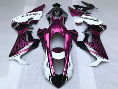 Großhandel Honda CBR1000RR Motorrad Verkleidung 2017-2023 - Weiss Lila Glanzendes Schwarz