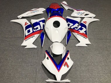 Großhandel Honda CBR1000RR Motorrad Verkleidung 2012-2016 - Weiss Rot Blau Tyco