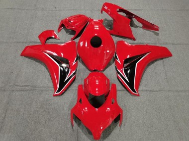 Großhandel Honda CBR1000RR Motorrad Verkleidung 2008-2011 - Rot Glanzendes Schwarz OEM Stil