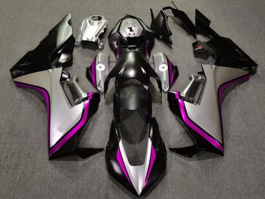 Großhandel Honda CBR1000RR Motorrad Verkleidung 2017-2023 - Silber Rosa Glanzendes Schwarz