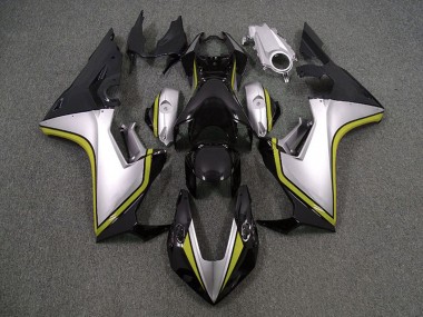 Großhandel Honda CBR1000RR Motorrad Verkleidung 2017-2023 - Silber Gelb Glanzendes Schwarz