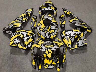 Großhandel Honda CBR600RR Motorrad Verkleidung 2005-2006 - Camouflage Gelb