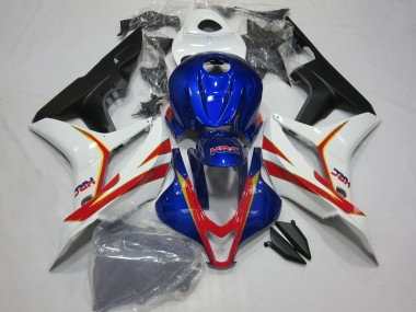 Großhandel Honda CBR600RR Motorrad Verkleidung 2007-2008 - Weiss Rot Blau HRC