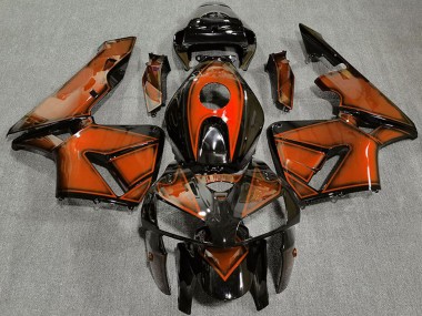 Großhandel Honda CBR600RR Motorrad Verkleidung 2005-2006 - Dunkel Orange