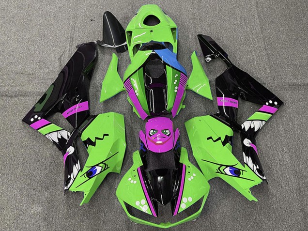 Großhandel Honda CBR600RR Motorrad Verkleidung 2013-2023 - Grun Blau Lila Glanzendes Schwarz Hai