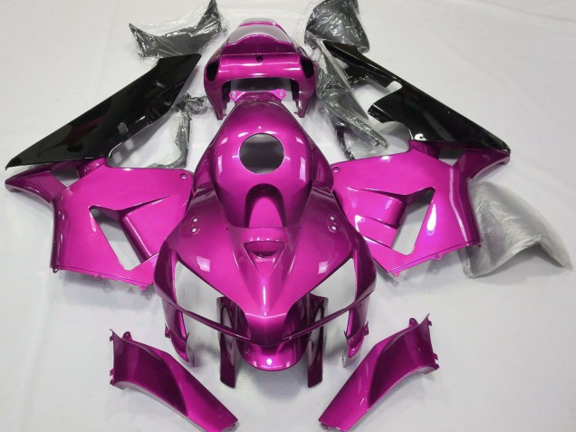 Großhandel Honda CBR600RR Motorrad Verkleidung 2005-2006 - Rosa Schwarz CBR Stil