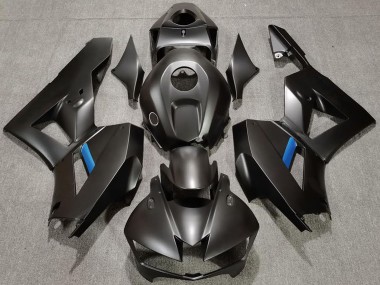 Großhandel Honda CBR600RR Motorrad Verkleidung 2013-2023 - Matt Schwarz Hellblau