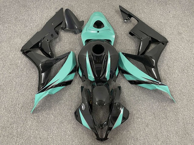 Großhandel Honda CBR600RR Motorrad Verkleidung 2007-2008 - Mint Grun Glanzendes Schwarz