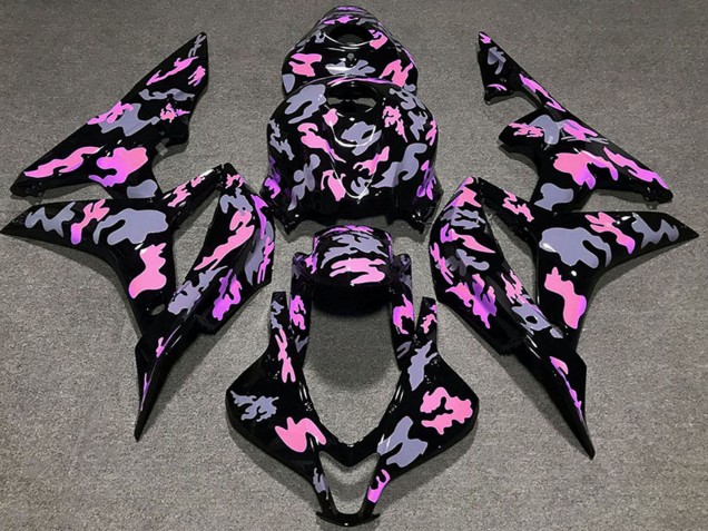 Großhandel Honda CBR600RR Motorrad Verkleidung 2007-2008 - Rosa Grau Camouflage