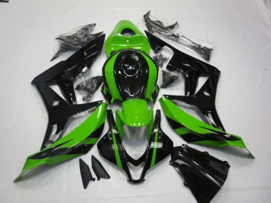 Großhandel Honda CBR600RR Motorrad Verkleidung 2007-2008 - Grun Glanzendes Schwarz