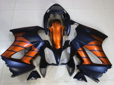 Großhandel Honda VFR 800 Motorrad Verkleidung 2002-2013 - Orange Matt Blau Matt Schwarz