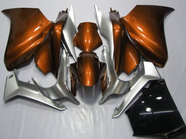 Großhandel Honda VFR 1200 Motorrad Verkleidung 2010-2014 - Silber Orange