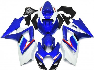 Großhandel Suzuki GSXR 1000 Motorrad Verkleidung 2007-2008 - Blau Weiss Rot Schwarz