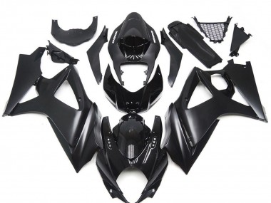 Großhandel Suzuki GSXR 1000 Motorrad Verkleidung Kit 2007-2008 - Glanzendes Schwarz Matt Schwarz