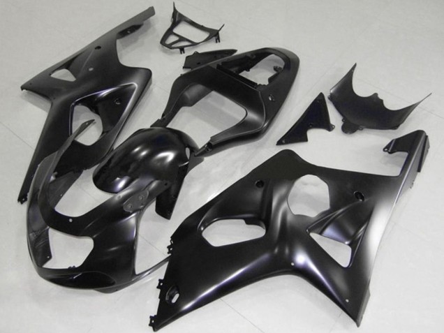 Großhandel Suzuki GSXR 1000 Motorrad Verkleidung 2000-2002 - Matt Schwarz
