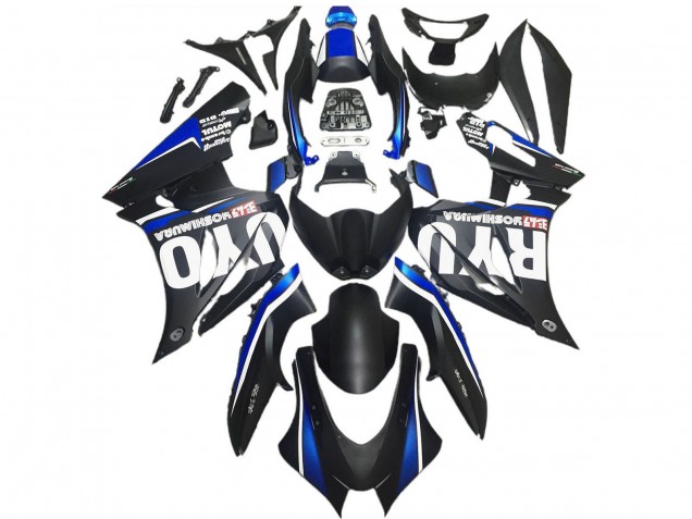 Großhandel Suzuki GSXR 1000 Motorrad Verkleidung 2017-2024 - Matt Schwarz Blau