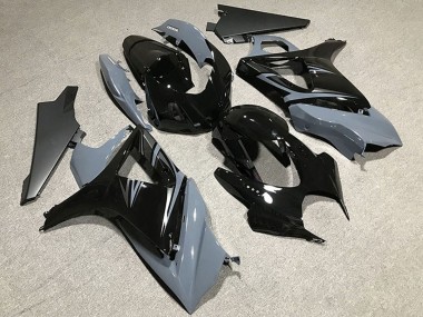 Großhandel Suzuki GSXR 1000 Motorrad Verkleidung 2007-2008 - Nardo Grau Glanzendes Schwarz OEM Stil