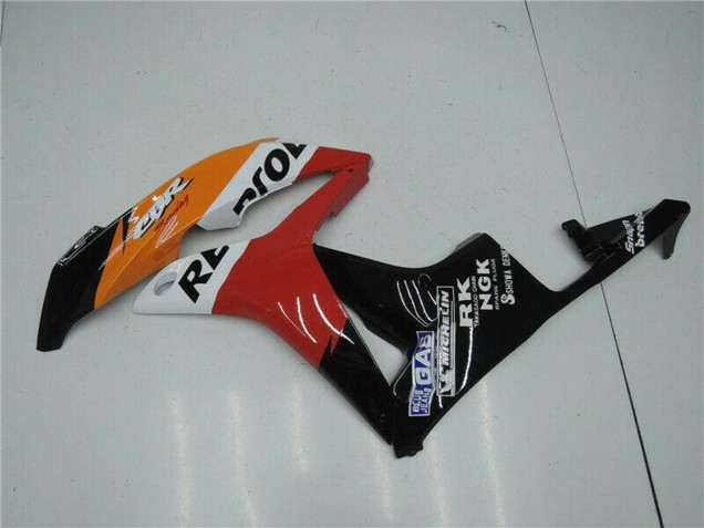 Großhandel Honda CBR600RR Motorrad Verkleidung 2007-2008 - Orange Weiss Rot Glanzendes Schwarz Repsol