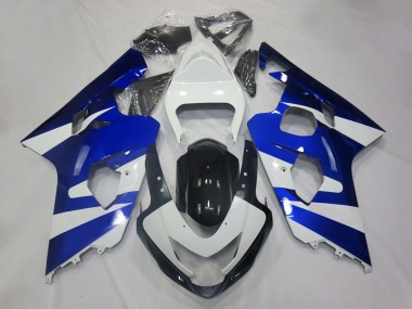 Großhandel Suzuki GSXR 600 / GSXR 750 Motorrad Verkleidung 2004-2005 - Weiss Blau Schwarz OEM Stil