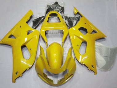 Großhandel Suzuki GSXR 600 / GSXR 750 Motorrad Verkleidung 2001-2003 - Gelb