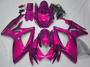 Großhandel Suzuki GSXR 600 / GSXR 750 Motorrad Verkleidung 2006-2007 - Rosa