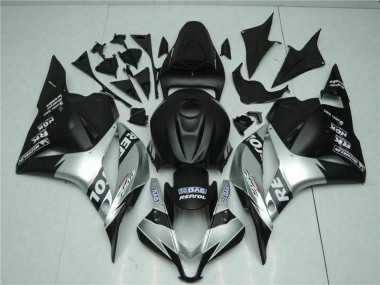 Großhandel Honda CBR600RR Motorrad Verkleidung 2009-2012 - Silber Matt Schwarz Repsol