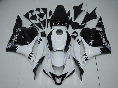 Großhandel Honda CBR600RR Motorrad Verkleidung 2009-2012 - Weiss Glanzendes Schwarz Repsol