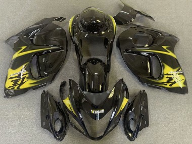 Großhandel Suzuki GSXR 1300 Motorrad Verkleidung 2008-2020 - Glanzendes Schwarz Gelb