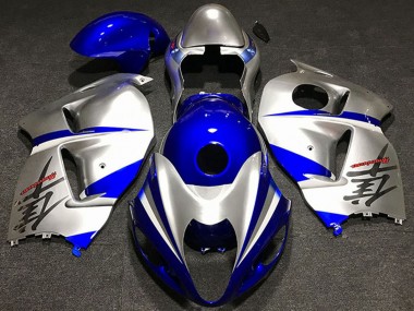 Großhandel Suzuki GSXR 1300 Motorrad Verkleidung 1996-2007 - Silber Blau
