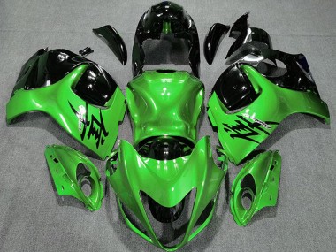 Großhandel Suzuki GSXR 1300 Motorrad Verkleidung 2008-2020 - Glanzendes Grun und Schwarz