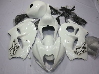 Großhandel Suzuki GSXR 1300 Motorrad Verkleidung 1996-2007 - Glanzendes Weiss
