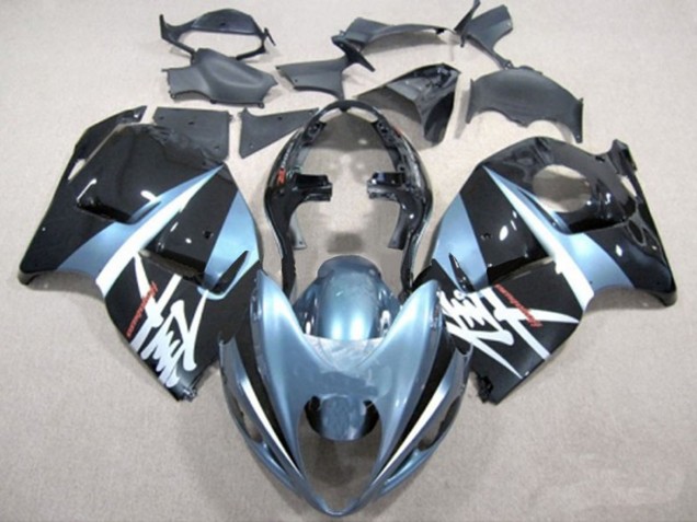Großhandel Suzuki GSXR 1300 Motorrad Verkleidung 1996-2007 - Hellblau und Schwarz