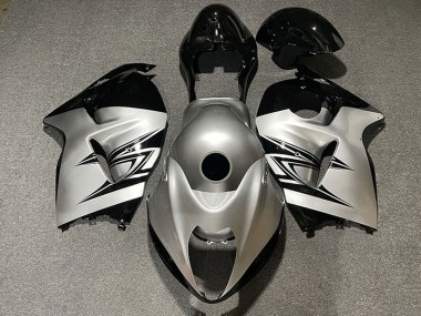 Großhandel Suzuki GSXR 1300 Motorrad Verkleidung 1996-2007 - Silber Schwarz