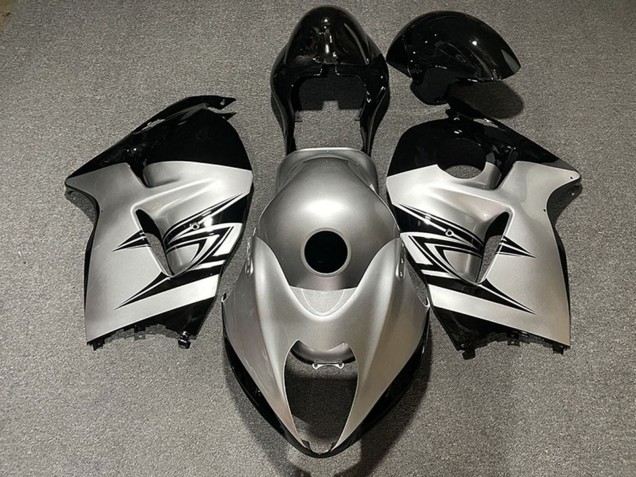 Großhandel Suzuki GSXR 1300 Motorrad Verkleidung 1996-2007 - Silber Schwarz