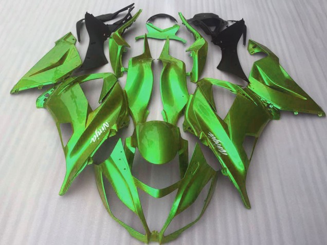 Großhandel Kawasaki ZX10R Motorrad Verkleidung 2016-2020 - Glanzendes Bonbon Grun