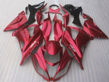 Großhandel Kawasaki ZX10R Motorrad Verkleidung 2016-2020 - Glanzendes Bonbon Rot